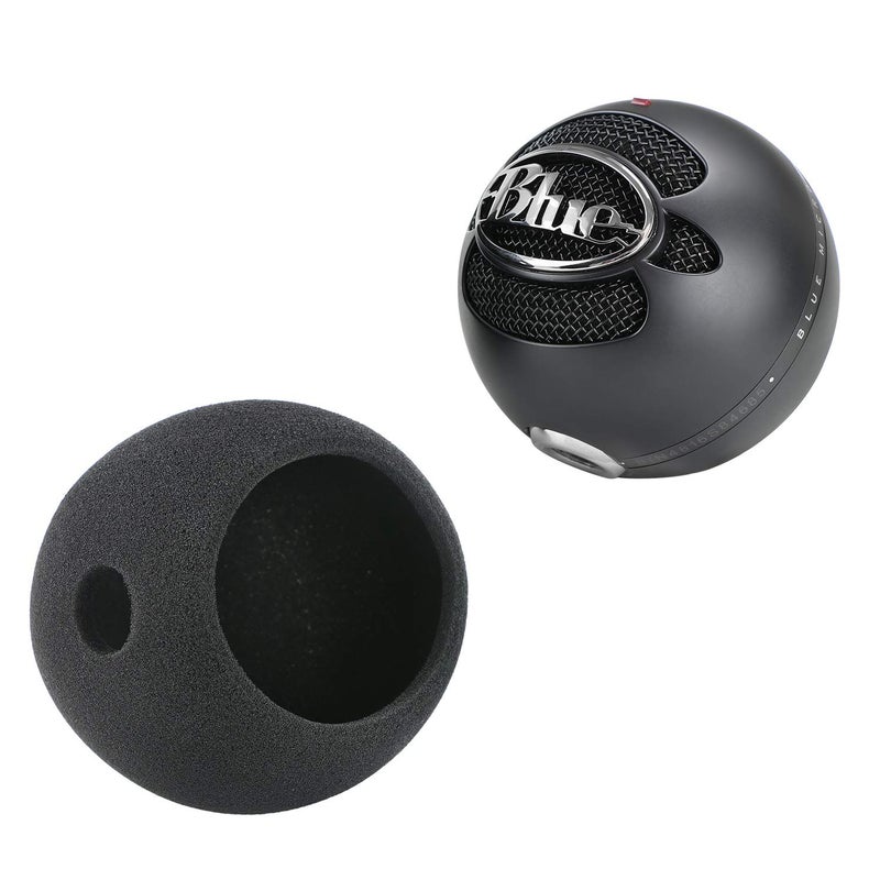 SUNMON Blue Snowball Pop Filter Windscreen - Professional Snowball iCE Mic Foam Wind Cover Windshield Pop Filter for Recordings, Broadcasting, Singing by SUNMON - Image 4